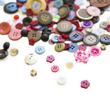 Scrambled Assortment Bag of Buttons for Arts & Crafts, Decoration, Collections, Sewing Different Colors and Sizes 3/8" to 1.5" (100 Pack)