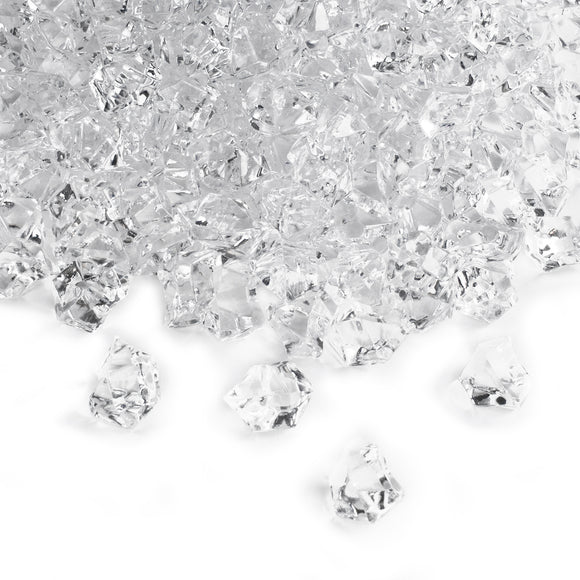 Acrylic Clear Ice Rock Crystals Treasure Gems (3 Pounds)