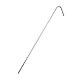 9" Galvanized Non-Rust Silver Metal Anchors Tent Stakes Pegs (30 Pack)