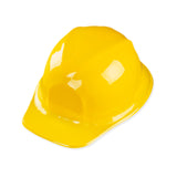 12 Pack Yellow Construction Plastic Hard Hat Toy